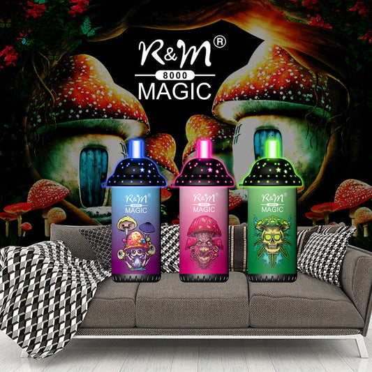 R&M CRYSTAL 9000 Puffs Disposable Vape Wholesale
