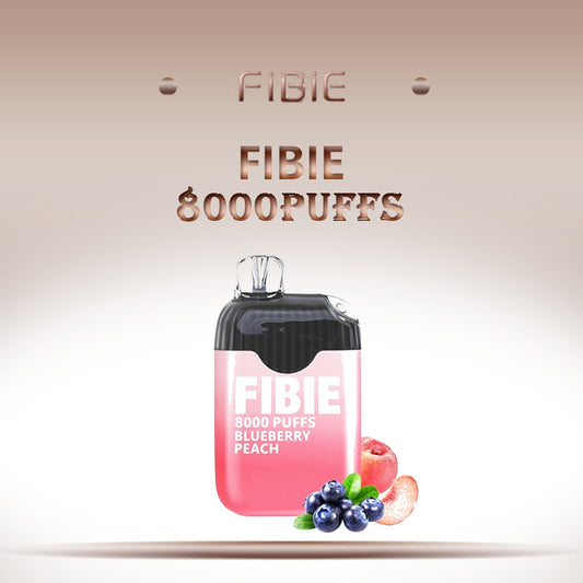 FIBIE 8000 Puffs Disposable Vapor Wands (15 Flavors Collection)