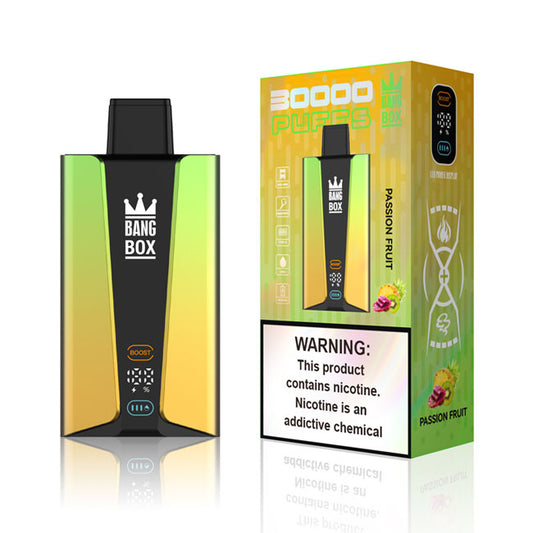 Original Bang Box Vape 30000 Puffs 12 Flavors 2% 5% Wholesale Price-850mAh Battery, 35ml E-liquid, Multiple Nicotine 12 Flavors