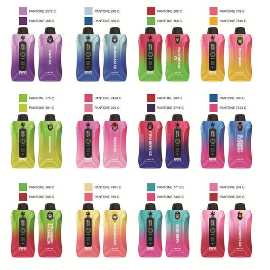 Bang BEACH 20000 Puffs 20K - 5% Nic Salt, Smart Display-650mAh Battery, 35ml E-liquid, Multiple Nicotine 12 Flavors