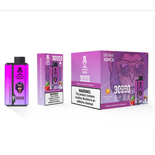 Bang Kingdoms Rex 30000 Puffs Disposable Vape | 0%-5% Nicotine - 36ml E-Liquid, 650mAh Battery