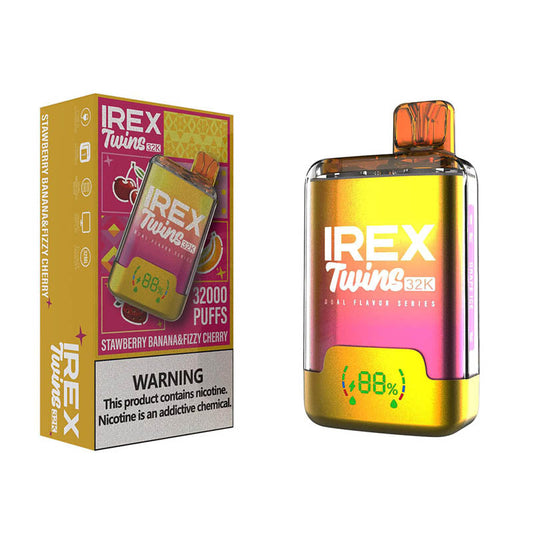 IREX TWINS 32000 – 32K Puffs Disposable Vape | 2%/5% Nicotine