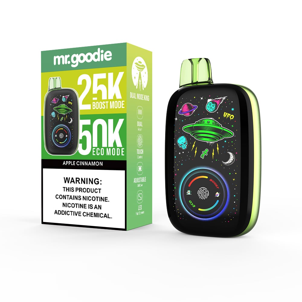 Mr.Goodie Dual Mode King 50000 50K Puffs :Touch Control Disposable Vape with Ajustable Airflow