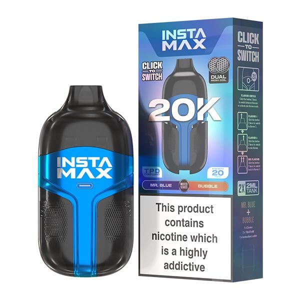 Insta Max 20K Puff Disposable Vape dual-flavour , 20000 puffs 650 mAh