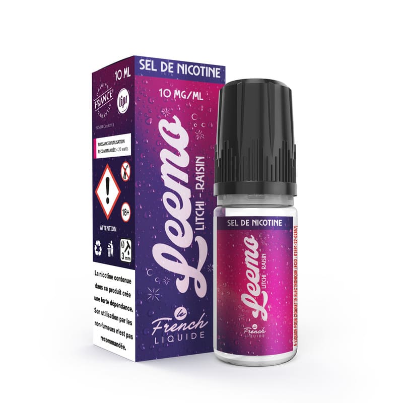 LE FRENCH LIQUIDE Leemo Litchi Raisin - E-liquide 10ml