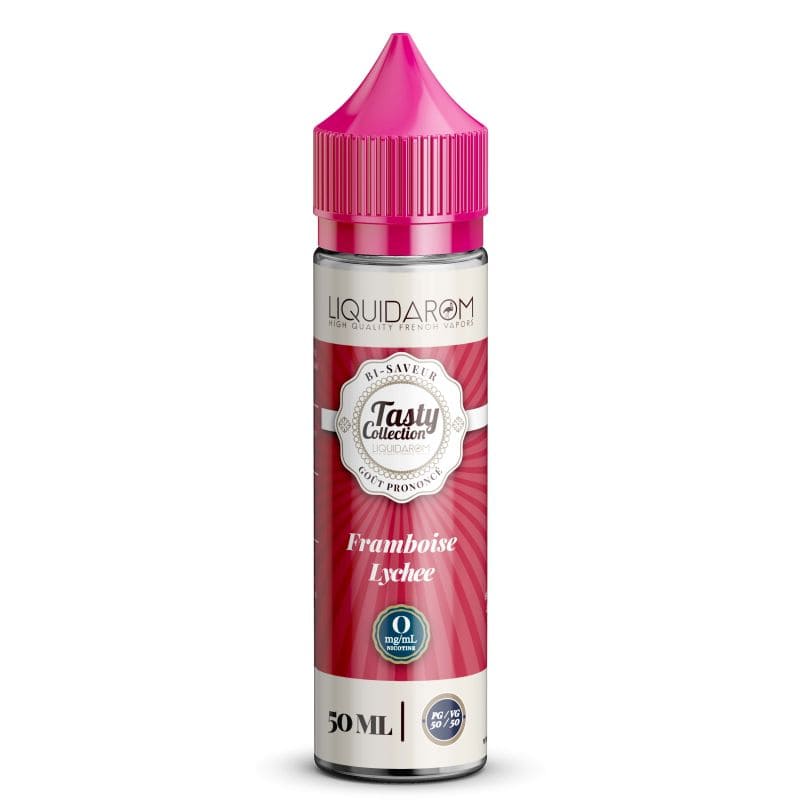 LIQUIDAROM TASTY Framboise Lychee - E-liquide 50ml