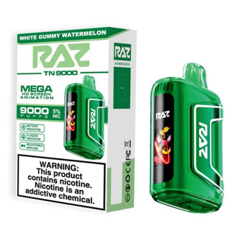RAZ d TN9000 - White Gummy Watermelon