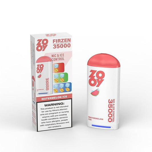 ZOOY FIRZEN 35000 Puffs Nic&Ice Control Disposable Vape 550mAh battery 10 Flavor Options