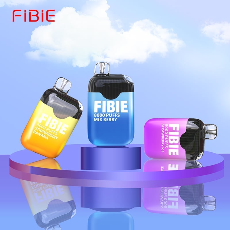 Blueberry-Peach -FIBIE 8000 Puffs Disposable Vapor Wands(8000 PUFFS)