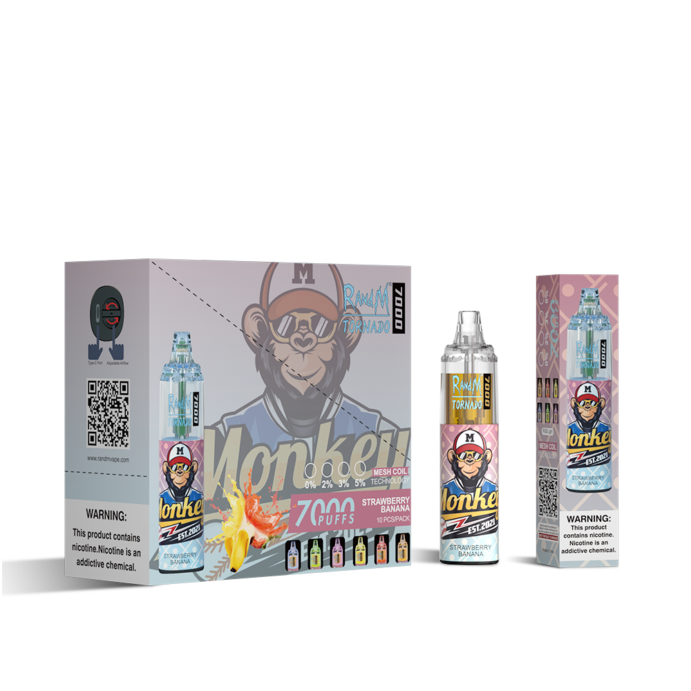 RAndM Tornado 7000 Puffs Disposable Vape Pack Of 10