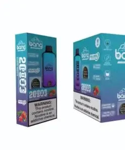 Bang 20000 Puffs Vape 20K Disposable Vape Pen(0% to 5% Nicotine)E Cigarette Prefilled 25ml 650mAh Battery 12 Flavors