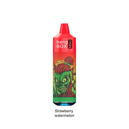 BANGBOX VAPE 12000 PUFFS/12 FLAVORS /RGB LIGHT/Battery650Mah /E-juice volume: 28ml 12flavors.