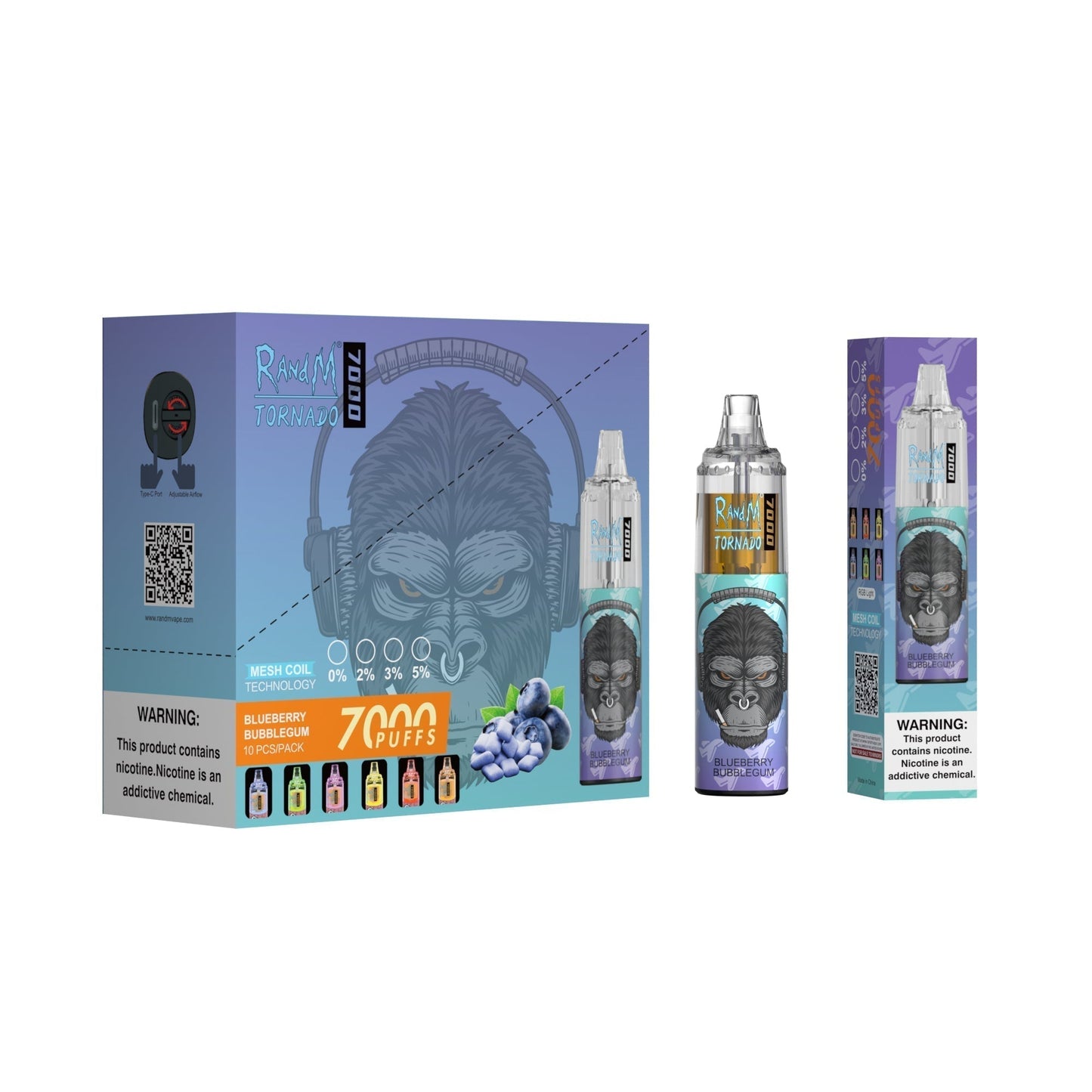 RAndM Tornado 7000 Puffs Disposable Vape