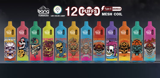 BangKing 12000 Puffs Smart Full Screen Turn Ice Wholesale Disposable Vape Puff 12k Prefilled Pod-850mAh Battery, 40ml E-liquid, Multiple Nicotine 12 Flavors