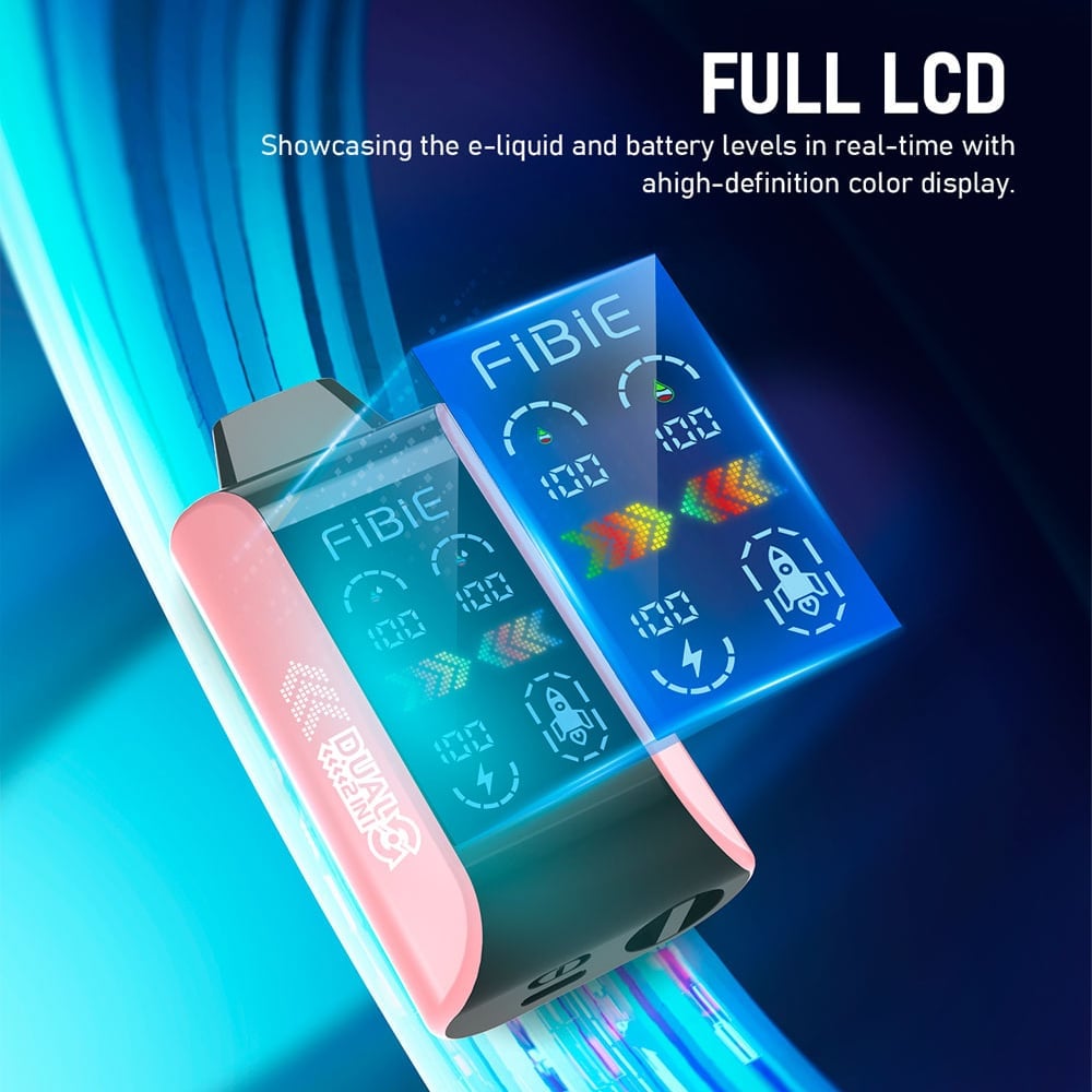 FIBIE 15000 Dual Flavors (Dual flavor switch Over 100,000 positive reviews)