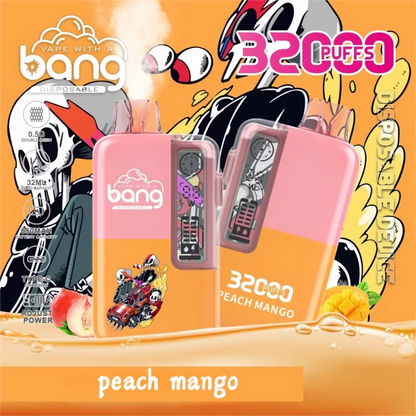 Bang Disposable 32k Puffs Vape Bulk Price and Best Sale-650mAh Battery, 32ml E-liquid, Multiple Nicotine 12 Flavors
