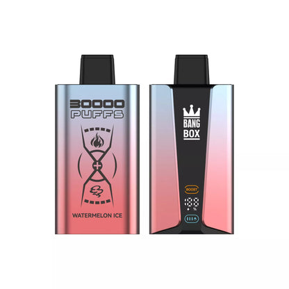 Bang Box 30000 Puffs Dual Mesh 0% 2% 3% 5% Low Nicotine Bulk Buy Rechargeable Disposable Vapes Pen Wholesale