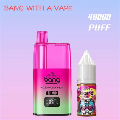 Bang With A Vape 40000 Smart Disposable Bulk Price Top Sale-650mAh, 20ml E-liquid, Multiple Nicotine 11 Flavors