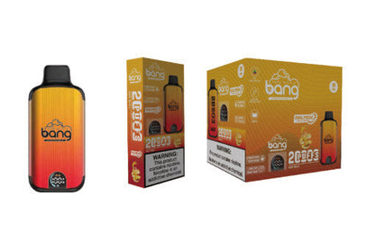 Bang 20000 Puffs Vape 20K Disposable Vape Pen(0% to 5% Nicotine)E Cigarette Prefilled 25ml 650mAh Battery 12 Flavors