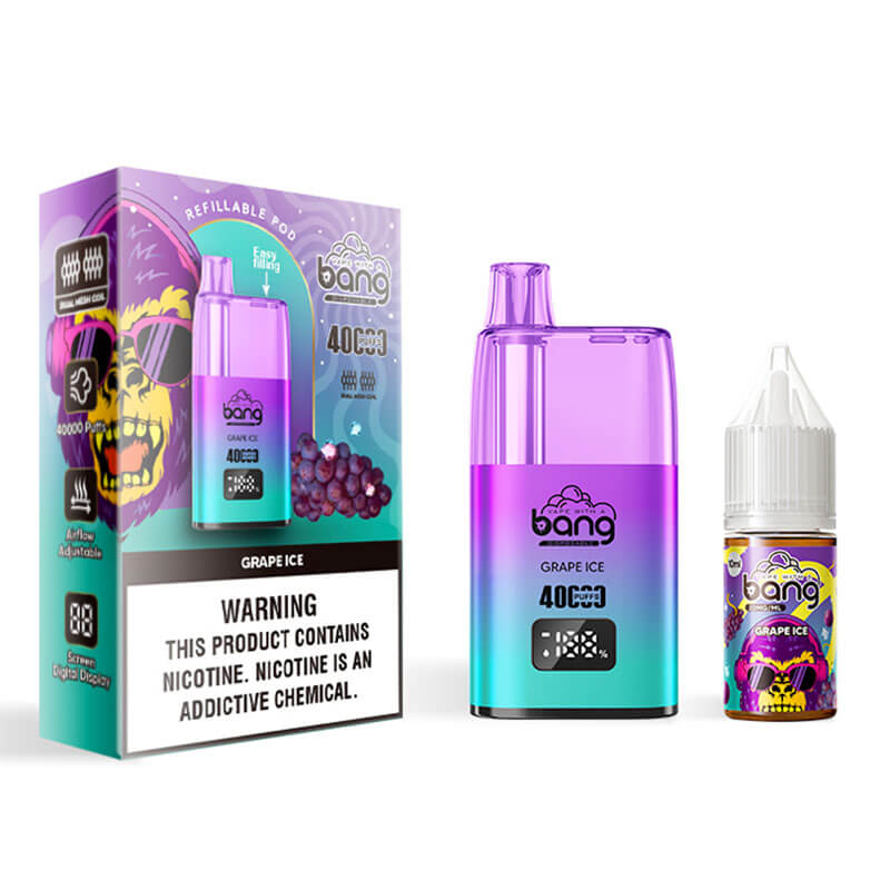 Bang With A Vape 40000 Smart Disposable Bulk Price Top Sale-650mAh, 20ml E-liquid, Multiple Nicotine 11 Flavors