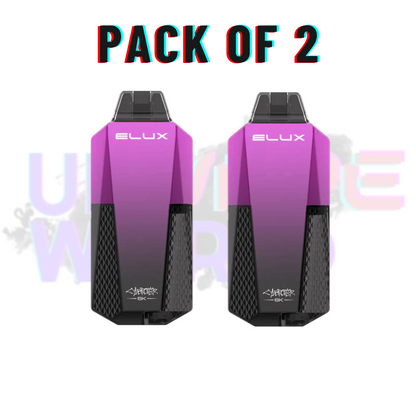 Blueberry Raspberry Elux CyberOver 6000 Puff 6K Pod Vape Kit