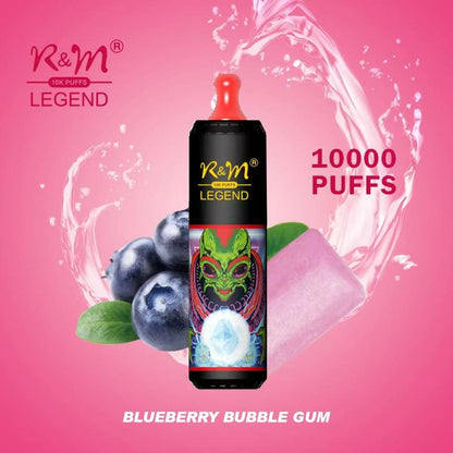 R&M Vape 10000K puffs  Disposable 20ML 850mah 19 Flavor Portable Stylish High-quality E-lectronic c igarette Vape E-liquid V aporizer Pod system Include Nicotine