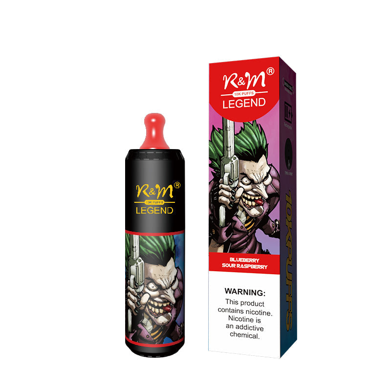 R&M Vape 10000K puffs  Disposable 20ML 850mah 19 Flavor Portable Stylish High-quality E-lectronic c igarette Vape E-liquid V aporizer Pod system Include Nicotine