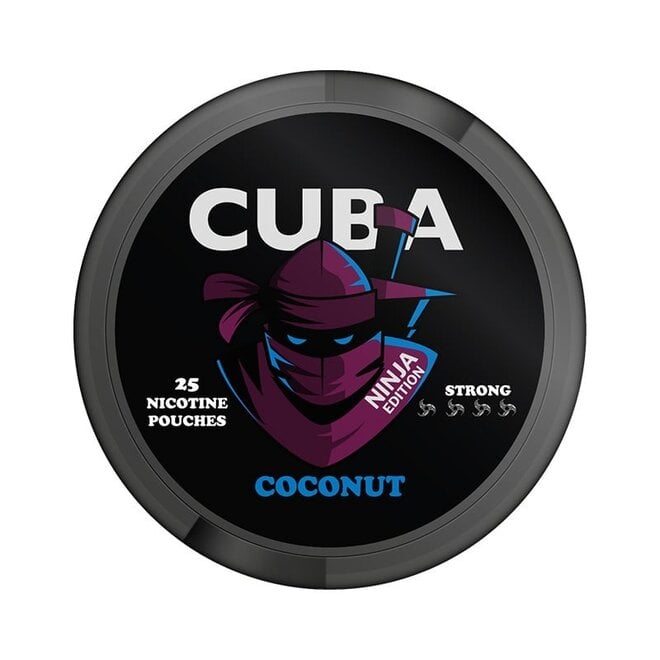 Cuba Nicotine Pouches  - White/ Black/ Ninjia
