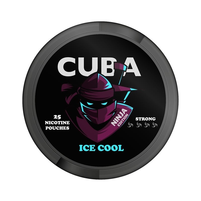 Cuba Nicotine Pouches  - White/ Black/ Ninjia
