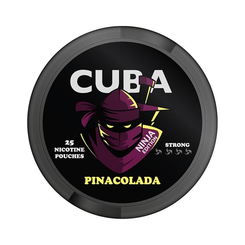 Cuba Nicotine Pouches  - White/ Black/ Ninjia