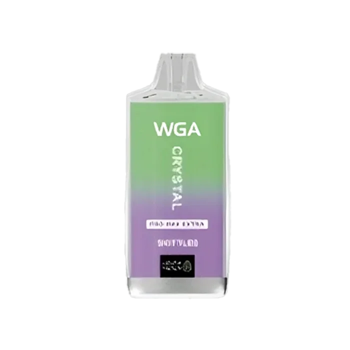 Pack of 10 WGA Crystal Pro Max Extra 15000 Puffs Disposable Vape-2ml E-liquid, Multiple Nicotine 28 Flavors