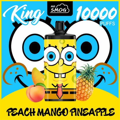 Original Vapsolo King 10000 Puffs Disposable E-Cigarettes 2% 5% 20ml Recharger Vape Vaper 10k Puff