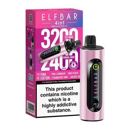 ELF Bar 4-in-1 Prefilled Pod Vape