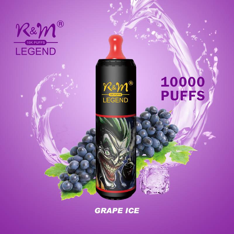 R&M Vape 10000K puffs  Disposable 20ML 850mah 19 Flavor Portable Stylish High-quality E-lectronic c igarette Vape E-liquid V aporizer Pod system Include Nicotine