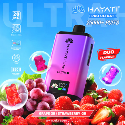 Hayati Pro Ultra Plus 25000 Puff 25K Bar Twist Pod Kit