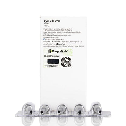 Kanger Upgraded Dual Coil for Protank 3 / Aerotank/ EVOD 2 / T3D / Genitank