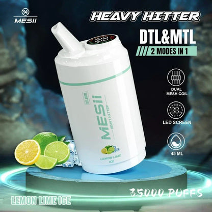Mesii Shisha Heavy Hitter 50k Puffs Disposable Vape Discount Price