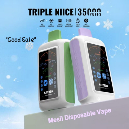 Mesii TRIPLE NIICE 35K (ICE+NICOTINE CONTROL) Best Price Discount Sale
