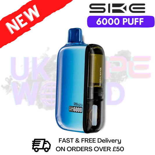 Mineral Water SKE SIKARY 6000 PUFF 6K Disposable Kit