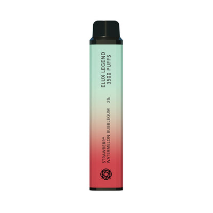 Elux Legend 3500 Puffs 0% Nicotine Disposable Vape Box Of 10