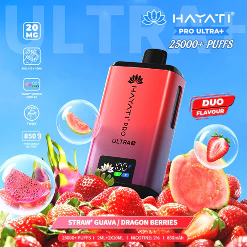 Hayati Pro Ultra Plus 25000 Puffs Disposable Vape
