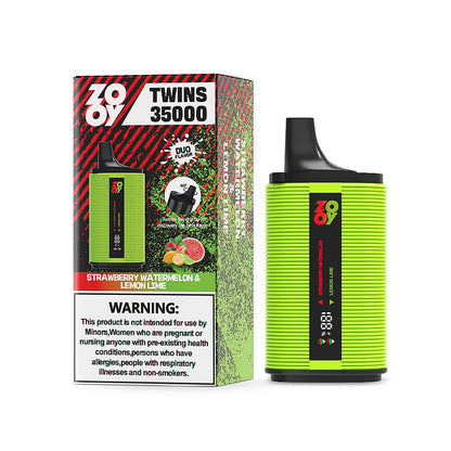 ZOOY TWINS 35000 35K Puffs Dual Flavors Disposable Vape with Digital Screen