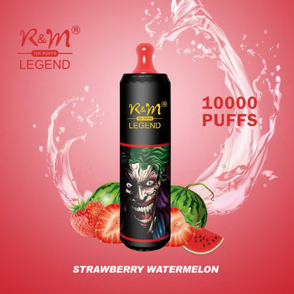 R&M Vape 10000K puffs  Disposable 20ML 850mah 19 Flavor Portable Stylish High-quality E-lectronic c igarette Vape E-liquid V aporizer Pod system Include Nicotine