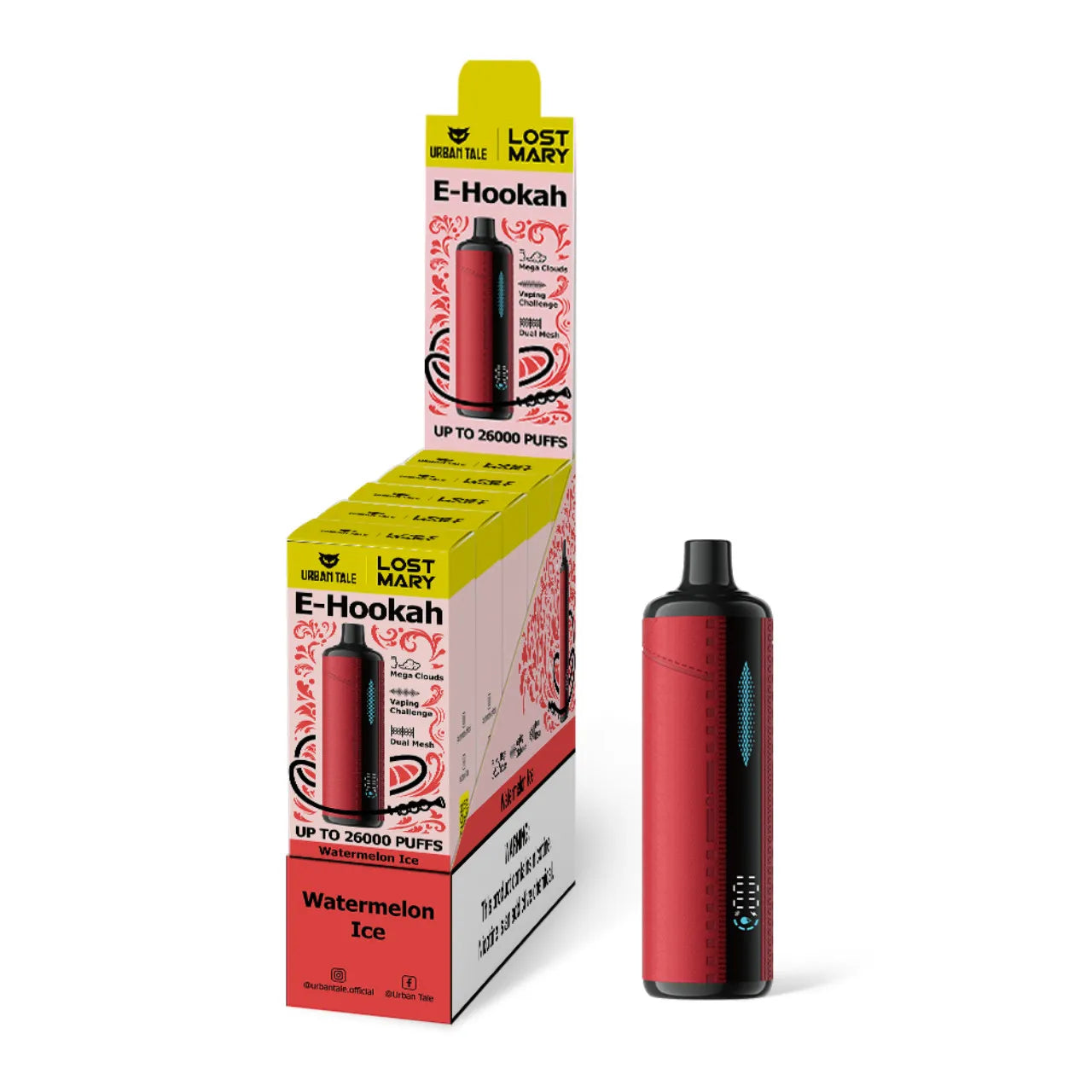 Lost Mary x Urban Tale E-Hookah 26K Disposable