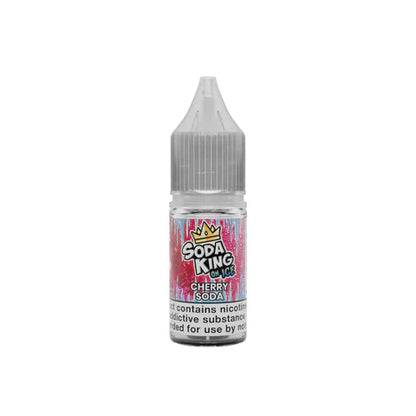 Pack of 10 Soda King Bar Nic Salts 10mg/20mg 10 ML TPD UK