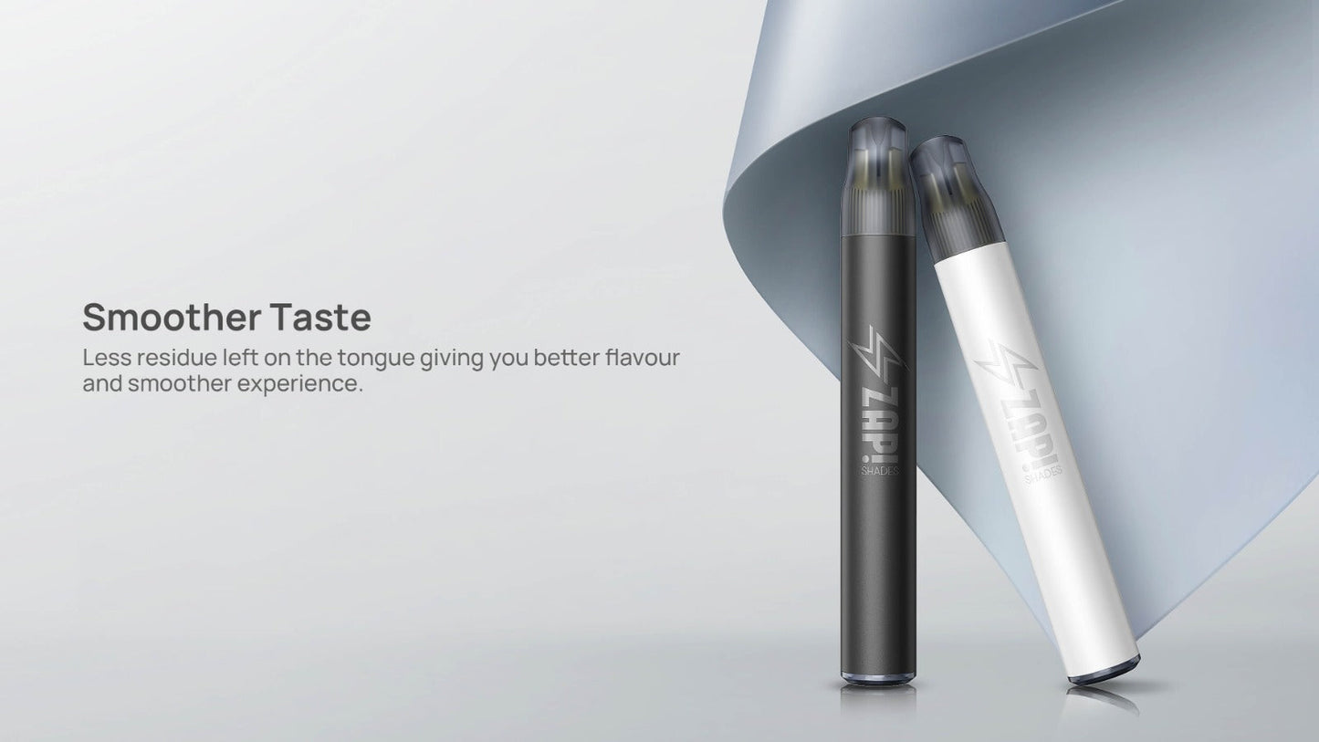ZAP!  SHADES 20MG DISPOSABLE VAPE 2 ml 20 mg vapeonlin   Wholesale  Disposable Vape
