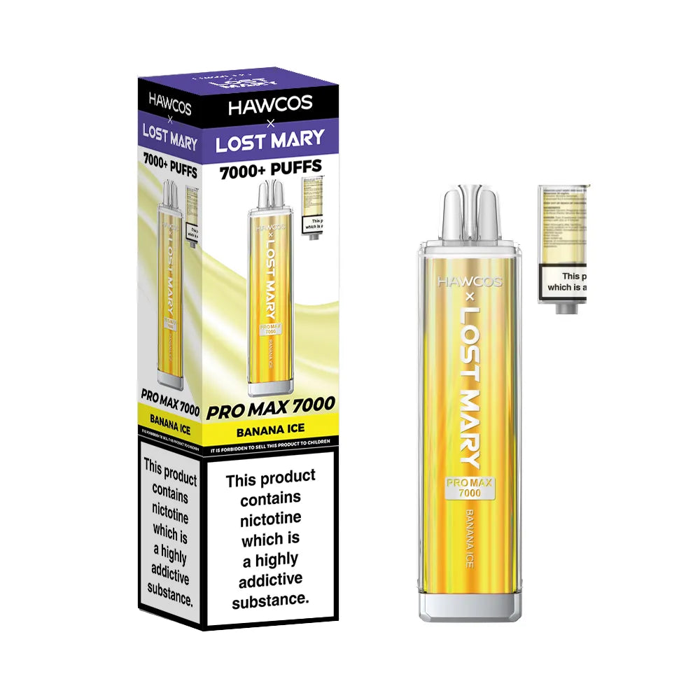 HAWCOS x Lost Mary Pro Max 7000 Disposable Vape
