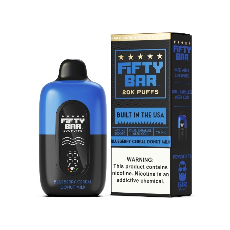 Fifty Bar 20K Disposable Vape 18ml 5%