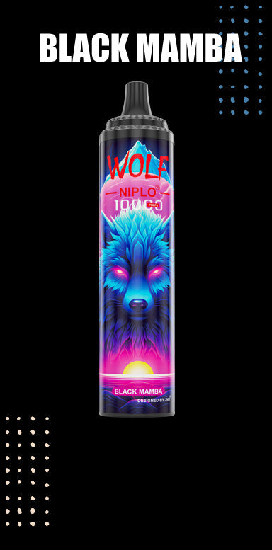 JNR Wolf Niplo  5% Disposable 10000 (Box of 10) 19 Flavors