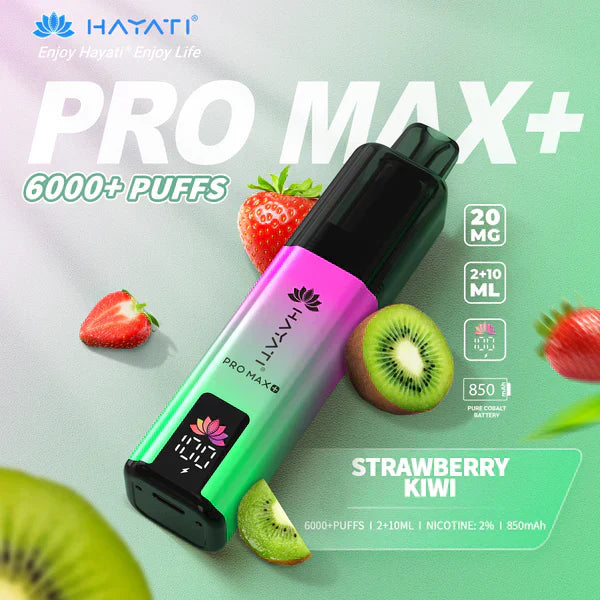 Hayati Pro Max+ 6000 Puffs Disposable Vape